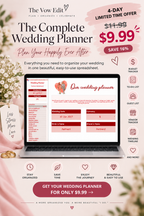 The Ultimate Wedding Planner | Google Sheets Wedding Planning Template